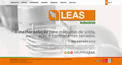 Desktop Screenshot of leas.com.br
